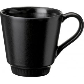 Knabstrup Keramik Krus 9 cm, Sort