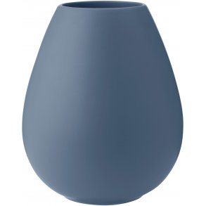 Knabstrup Keramik Earth Vase 24 cm, Støvet Blå