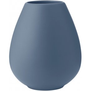 Knabstrup Keramik Earth Vase 14 cm, Støvet Blå