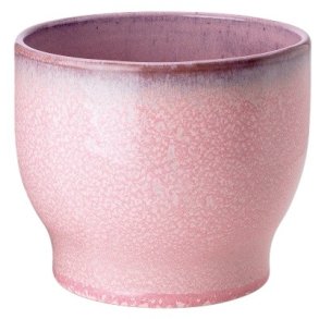 Knabstrup Keramik Urtepotteskjuler H12,5 cm, Rosa