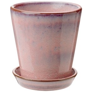 Knabstrup Keramik Dyrkningspotte 11 cm, Rosa