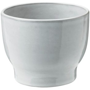 Knabstrup Keramik Urtepotteskjuler H10,5 cm, Hvid