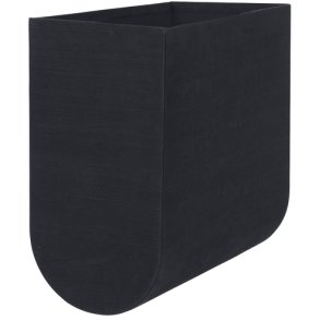 Kristina Dam Studio Curved Boks H39 cm, Sort