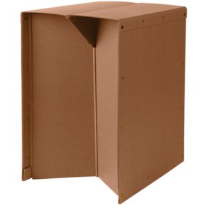 Kristina Dam Studio Edo Sidebord H45,5 cm, Brændt Brun