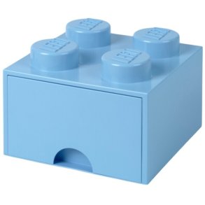 LEGO Opbevaringsskuffe 25 cm, Lyseblå