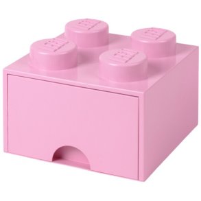 LEGO Opbevaringsskuffe 25 cm, Lyserød
