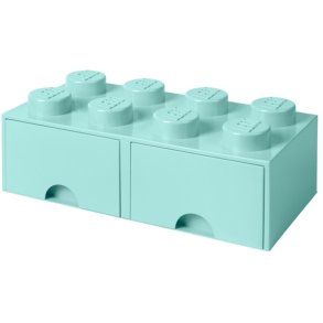 LEGO Opbevaringsskuffe 50 cm, Cyan