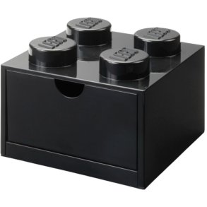 LEGO Skrivebordsskuffe 15,8 cm, Sort