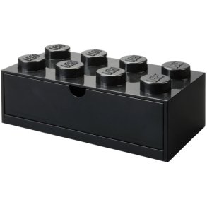 LEGO Skrivebordsskuffe 31,6 cm, Sort