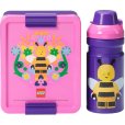 Bee 2 stk. 1,7 L/390 ml, Lilla/Pink