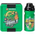 Ninjago 2 stk. 1,7 L/390 ml, Sort/Grøn