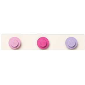 LEGO Knagerække 33,4 cm, Lyserød/Pink/Lilla