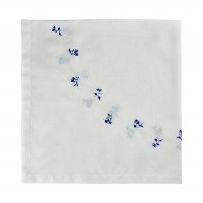 Langkilde & Søn Blå Blomst Dug 120x120 cm