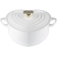 St&oslash;bejernsbuffetgryde m. Hjerteformet Knop 20 cm/1,9 L
