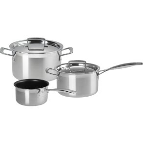 Le Creuset 3-Ply Classic Grydesæt 3 Dele, Stål