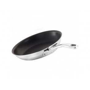 Le Creuset 3-Ply Classic Stegepande m. Belægning 24 cm