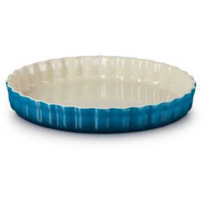 Le Creuset Heritage Tærtefad 28 cm, Deep Teal