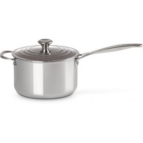 Le Creuset 3-Ply Signature Kasserolle m. Låg 20 cm/3,8 L