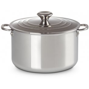Le Creuset 3-Ply Signature Suppegryde m. Låg 24 cm/6,6 L