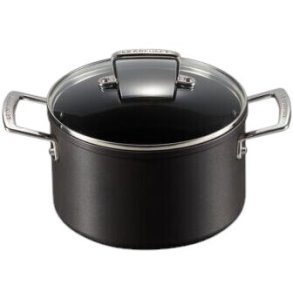 Le Creuset TNS Gryde 20 cm/3,8 L, Sort