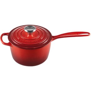 Le Creuset Signature Støbejernskasserolle 16 cm/1,5 L, Cerise