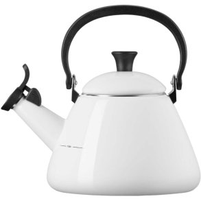 Le Creuset Kone Kedel m. Fløjte 1,6 L, White
