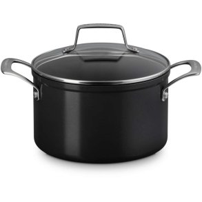 Le Creuset Essential Gryde m. Keramisk Non-stick Belægning 20 cm/3,8 L, Sort