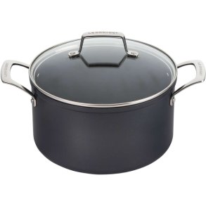 Le Creuset Essential Gryde m. Keramisk Non-stick Belægning 24 cm/6 L, Sort