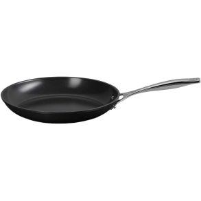 Le Creuset Essential Stegepande m. Keramisk Belægning 28 cm, Sort