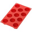 Muffinform 11 Huller 30,5 cm, Rød