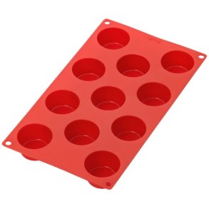 Lékué Muffinform 11 Huller 30,5 cm, Rød
