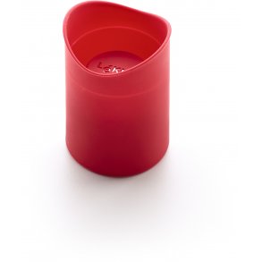 Lékué Cookie-glas-form H7 cm 8 stk, Rød