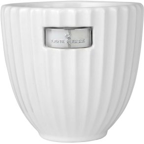 Lene Bjerre Rosalie Urtepotteskjuler H13 cm, Hvid