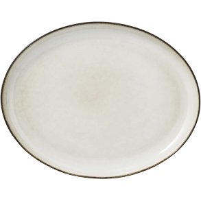 Lene Bjerre Amera Fad 34 cm, Råhvid