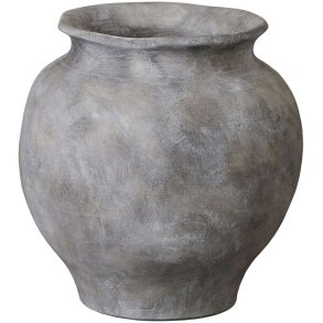 Lene Bjerre Anna Vase/Krukke H26,5 cm, Antik Grå