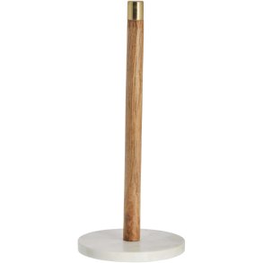 Lene Bjerre Elisse Køkkenrulleholder H35 cm, Hvid
