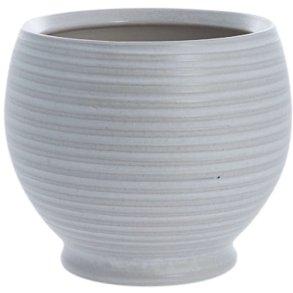 Lene Bjerre Catharinia Urtepotteskjuler H16,5 cm, Råhvid