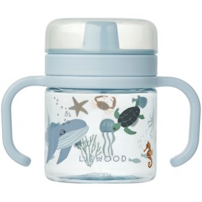 LIEWOOD Kylo Tudekop i Tritan 28 cl, Sea Creature/Sandy