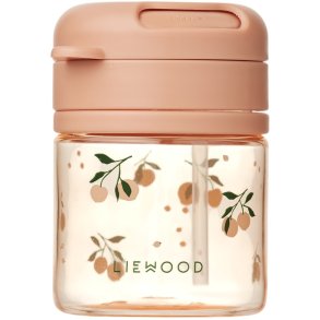 LIEWOOD Pavia Sugerørskop 28 cl, Peach/Sea Shell