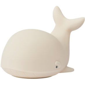 LIEWOOD Winston Trådløs Natlampe Hval H11,6 cm, Sandy
