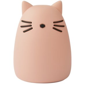 LIEWOOD Winston Trådløs Natlampe Kat H13,5 cm, Rose