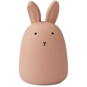 LIEWOOD Winston Trådløs Natlampe Kanin H13,5 cm, Dark Rose