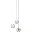 Ice Ball 3-Spot Pendel LED &Oslash;10,5 cm