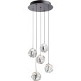Ice Ball 5-Spot Pendel LED &Oslash;10,5 cm