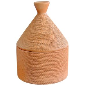 MOUD Home Rustic Krukke m. Låg H14.5 cm, Terracotta