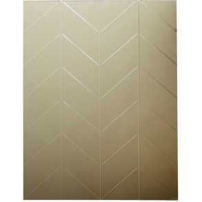 MOUD Home Herringbone Spejl 50x70 cm, Bronze