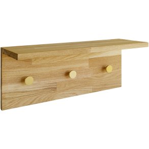 MOUD Home Dot Knagerække 42 cm, Eg