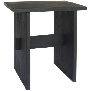 MOUD Home Oak Skammel H42 cm, Sort