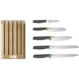 Elevate Knivblok m. 5 Knive
