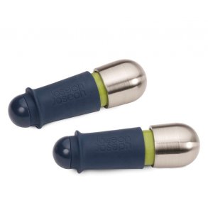 Joseph Joseph BarWise Twist-lock Vinpropper 2 stk, Blå